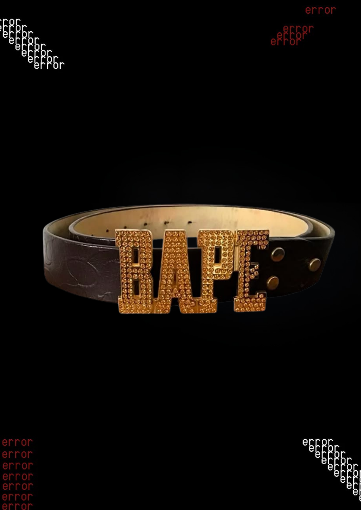 'BAPE' BELT