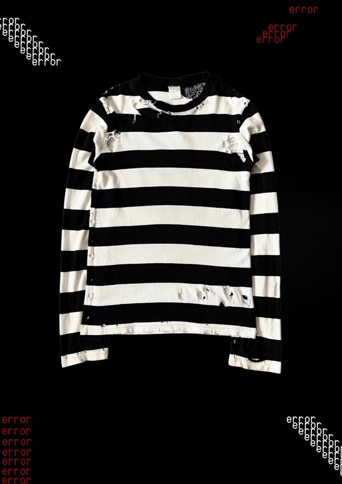 'DISTRESS' LONGSLEEVE