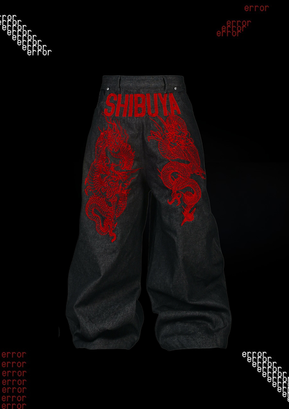 'SHIBUYA' BAGGY JEANS