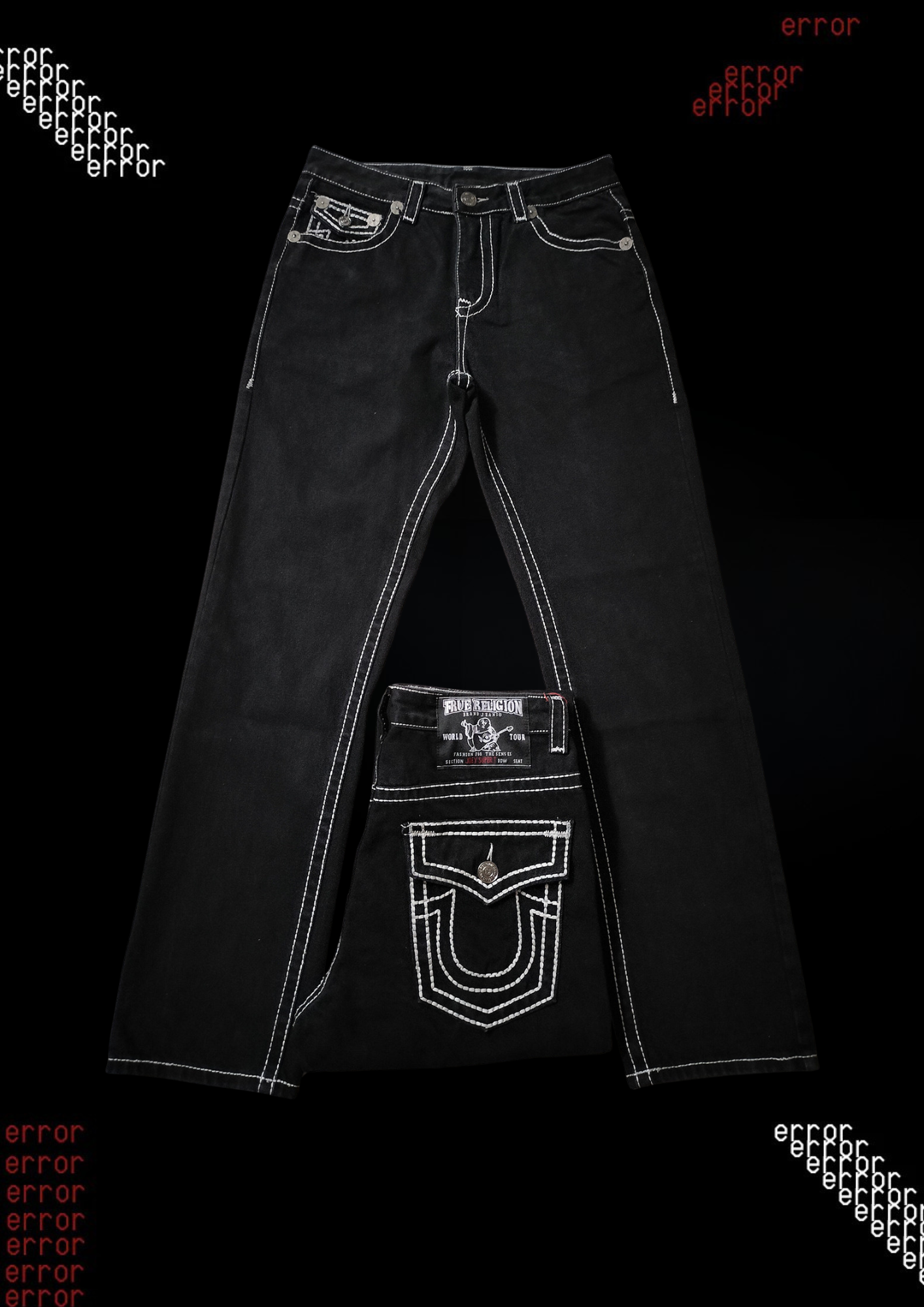 'TRUE RELIGION' REGULAR JEANS