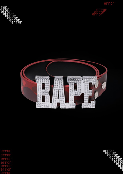 'BAPE' BELT