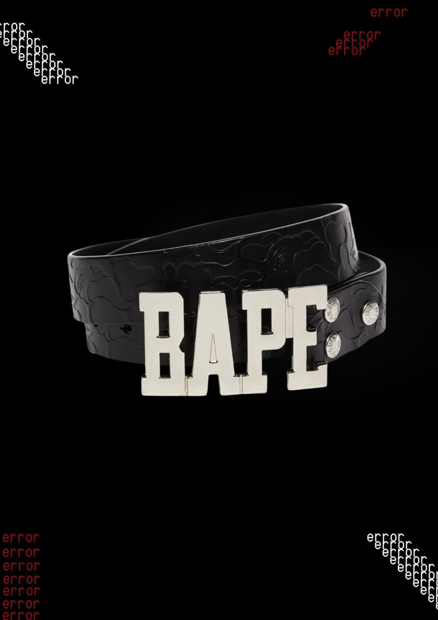 'BAPE' BELT