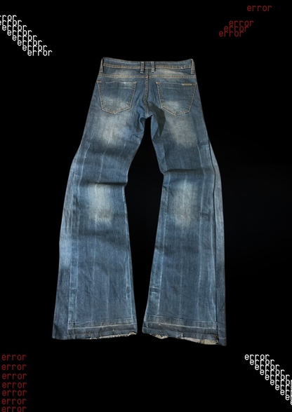 'BAS!CO' FLARED DENIM