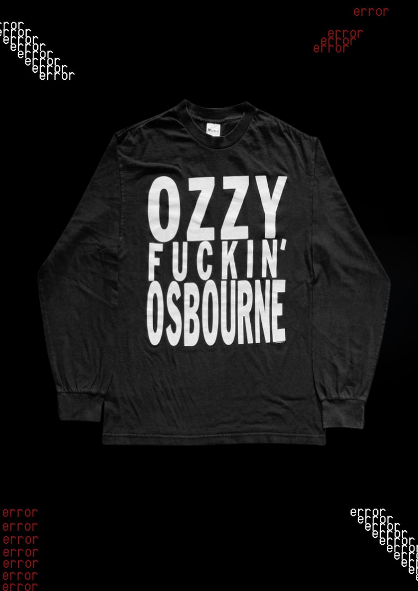 'OZZY' LONGSLEEVE